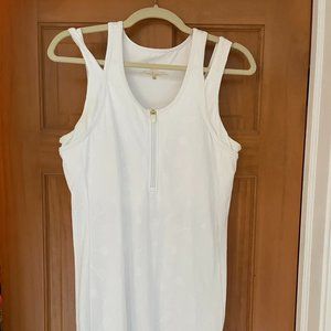 Lilly Pulitzer Luxletic White Tennis Dress Size Large